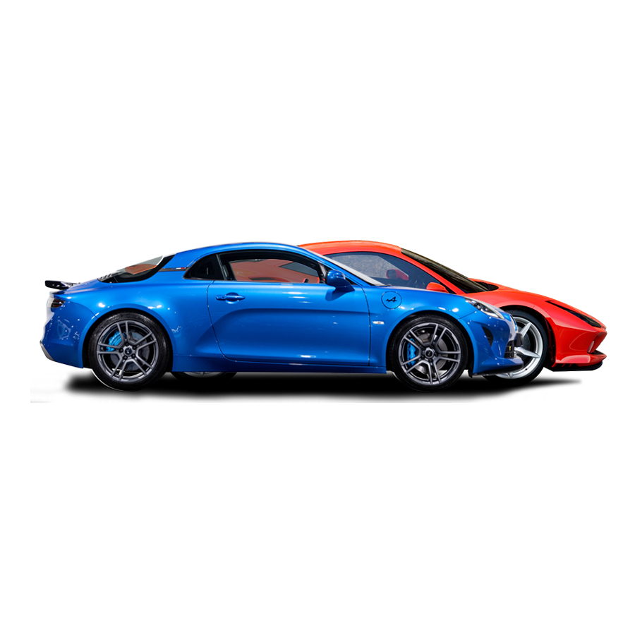 Duo Alpine A110S / Ferrari F8